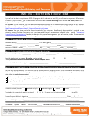 International Students Assistance Form - Into Osu I-20 Extension Request