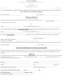 Form (404) 371-2022 - Medical Affidavit - Affidavit For Persons 70 Years Of Age Or Older