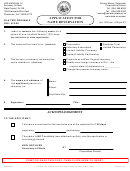 Form Nr-1 - Application For Name Reservation - 2001