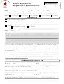 Form Ins. S.4-6/1 - Pre-participation Physical Evaluation Form