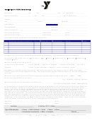 Application For Ymca Membership Form
