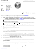 Articles Of Incorporation For Domestic Profit Corporation Form - State Of Montana
