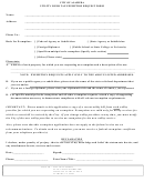 Utility Users Tax Exemption Request Form