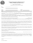 Form Cfs-323-b - Notice To Fictive Kin That A Child Has Been Taken Into Dcfs Custody