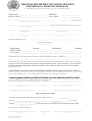 Form Cfs-100 - Differential Response Program - Authorization For Release Of Information