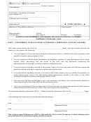 Form Jdf 559 - Affidavit And Advisement Concerning The Child's Potential Placement