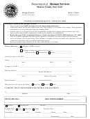 Vendor Number Request / Change Form - Monroe County
