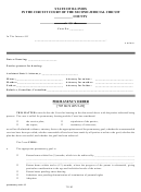 Permanency Order Form - Circuit Court Of The Second Judicial Circuit