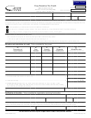 Fillable Form 150-101-240 - Crop Donation Tax Credit Form - 2014 Printable pdf