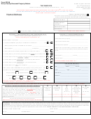 Fillable Form Pr-26 - Horry County Personal Property Return - 2015 Printable pdf