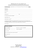 General Contractor Registration Application Form