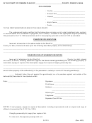 Form Q-1f-3 - Praecipe For Execution Form - Court Of Common Pleas - Pennsylvania