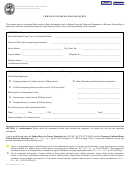 Form Rv-f1313801 - Vehicle Information Request