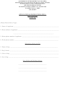 Form Bra-4 - Application & Instructions For A Dog License Code-701
