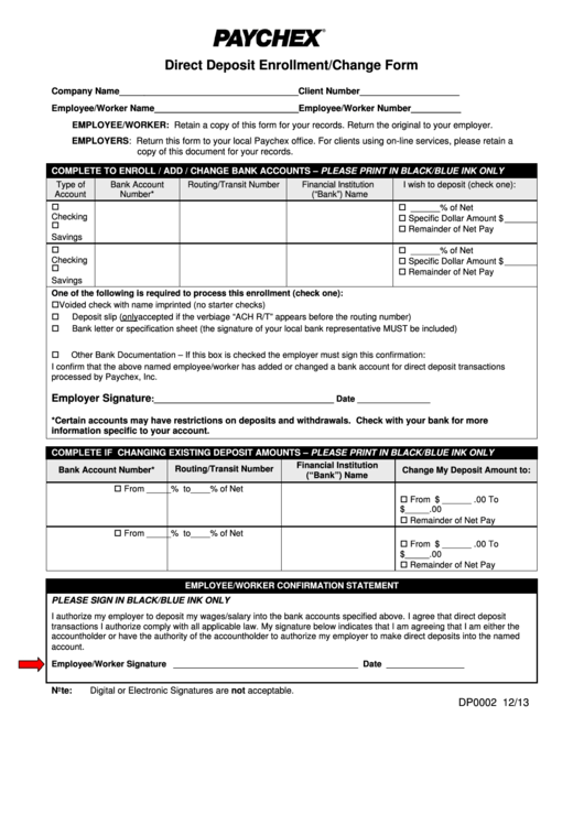 Free Direct Deposit Authorization Form Pdf Word Eforms Free Key Bank 