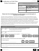 Form Ri 25-49 - Verification Form - Full-time School Attendance