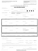 Application For Business Tax Registration Certificate Form - Sole Proprietorship - Office Of The Treasurer/tax Collector