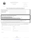 Form St-r-19 - Application For Sale/use Tax Exemption Certificate For An Incorporated Nonprofit Fire Department