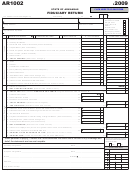 Form Ar1002 - Fiduciary Return - 2009