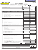 Form Ar1002nr - Nonresident Fiduciary Return - 2014