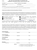Form Hc 90 - Permission To Perform Contract Work On Private Land