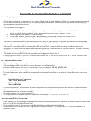 Rhode Island Aircraft Registration Application Form - Instructions Printable pdf