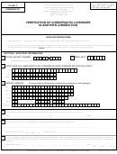 Form 3 - Verification Of Chiropractic Licensure In Another Jurisdiction