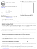 Form 83 - Statement Of Change Of Commercial Registered Agent
