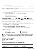 Form Adph-wic-111a - Alabama Wic Infant Formula Prescription