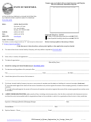 Form 27b - Application For Renewal Of Name Registration For Foreign Series Limited Liability Company