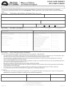 Form Cf2568 - Child Care Subsidy Self-employment Form - Ministry Of Children And Family Development - British Columbia