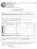 Form 08-638 - Notice Of Change Of Members And/or Managers - State Of Alaska
