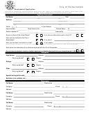 Employment Application - City Of Robertsdale