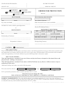 Form Ujs-091i - Order For Protection - 2016