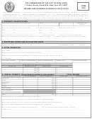 Form Tc208 - Income And Expense Schedule For A Hotel - 2010