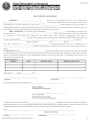 Form Fin450 - Joint Control Agreement Form - Texas Department Of Insurance