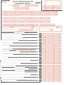 Fillable Form D-1120 - Income Tax Corporation Return - City Of Detroit - 2009 Printable pdf