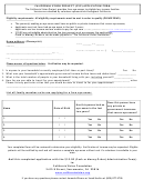 California Vision Project (cvp) Application Form