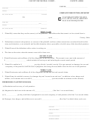 Claim Form - Complaint For Eviction And Money