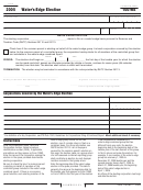 California Form 100-we - Water's-edge Election - 2005