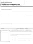 Form Dos-246 - Original Application To Register A Servicemark - 2008