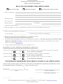 Real Estate Instructor Application Form - Nevada Department Of Business And Industry Real Estate Division