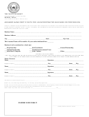Assumed Name Certificate For Unincorporated Business Or Profession - The County Of Burnet - Texas