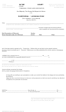 Ns Form 14/16 - Assignation Form - Nova Scotia