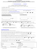 Form 562 - Annual Association Registration