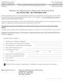 Request For Replacement (duplicate) Renewal Form - N.c. Department Of Health And Human Services