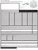 City Of Vienna, Wv - Business And Occupation Tax Return Form - City Of Vienna, Wv