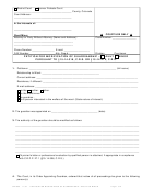 Form Jdf 855 - Petition For Modification Of Guardianship Adult Or Minor