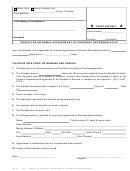 Form Jdf 917 - Order For Informal Appointment Of Personal Representative