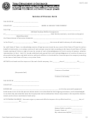 Form Fin377 - Service Of Process - Texas Department Of Insurance